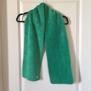 The North Face fleece scarf - green